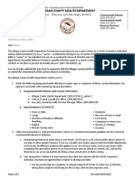 F Template Quarantine Letter For Covid Close Contact - 09.03.2021