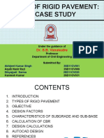 Design of Rigid Pavement: A Case Study: Dr. S.B. Vanakudre