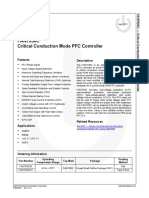 FAN7930C Critical Conduction Mode PFC Controller: Features Description