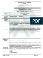 Manejo de La Información Turística