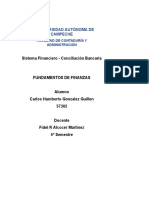 Conciliación Bancaria - Octubre