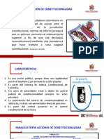 Acción de constitucionalidad: control de normas inferiores