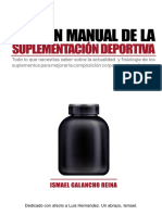 El Gran Manual de La Suplementación Deportiva - Ismael Galancho Reina