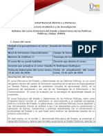 Estructura Estado Gobernanza Políticas Públicas