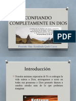 Confiando Completamente en Dios