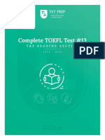 TOEFL Complete Test