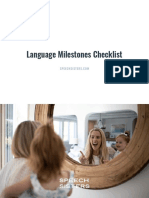 Language Milestones Checklist