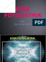 Efek Fotolistrik