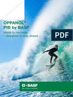 Oppanol Pib by Basf: Made To Innovate - Designed To Stay Ahead