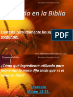 Comida en La Biblia