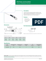 Littelfuse RTD Probes Assemblies Surface Temperature Sensing USW2295 Datasheet PDF