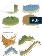 Build-a-Dinosaur Body Parts Printables
