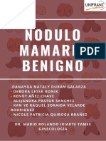 Grupo 3 - NODULO MAMARIO BENIGNO