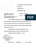 Big Ligas, LLC V Paulo Londra Appellants' Joint Emergency Motion, 9/3/2021