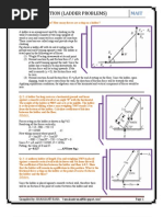 3 FRICTION Equilibrium of The Body on Ladder