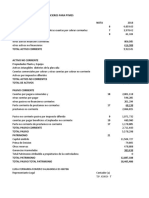 Modelo estados financieros Pymes