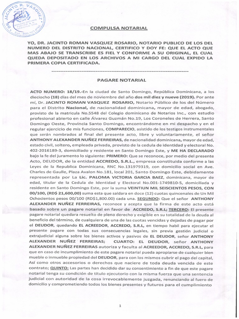 Compulsa Anthony 2 | PDF