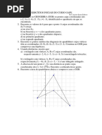 Exercícios Sobre Distância Entre Dois Pontos1 | PDF | Geometria ...