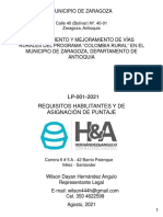 Propuesta Requisitos Técnicos Habilitantes