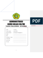 Administrasi Guru Kelas SD NW