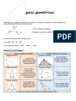 Figuras geométricas: El triángulo y clasificación de cuadriláteros