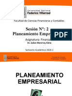 Unidad I-Semana 2 - Planeamiento Empresarial