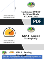 2021 Customized OPCRF for SH