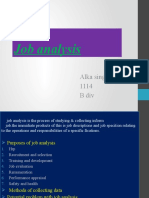 JOB ANALYSIS (Alka 1114 B)