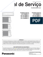 Manual Reparo Condicionador de Ar Panasonic