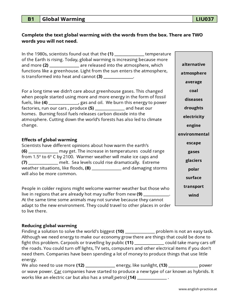 Understanding Global Warming Basics | PDF | Climate Change | Greenhouse ...