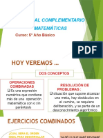 Matemáticas operaciones combinadas y resolución de problemas