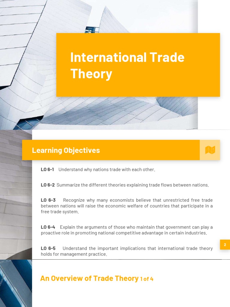 International Trade Theories Explained | PDF | Comparative Advantage ...