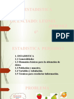 Estadistica y Generalidades