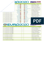 Jadwal Euro 2021