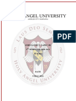 Holy Angel University: John Louie T. Tapec JR 2 SEMESTER 2020-2021 ECE302