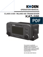 Operation Manual Class A Ais / Inland Ais Transceiver
