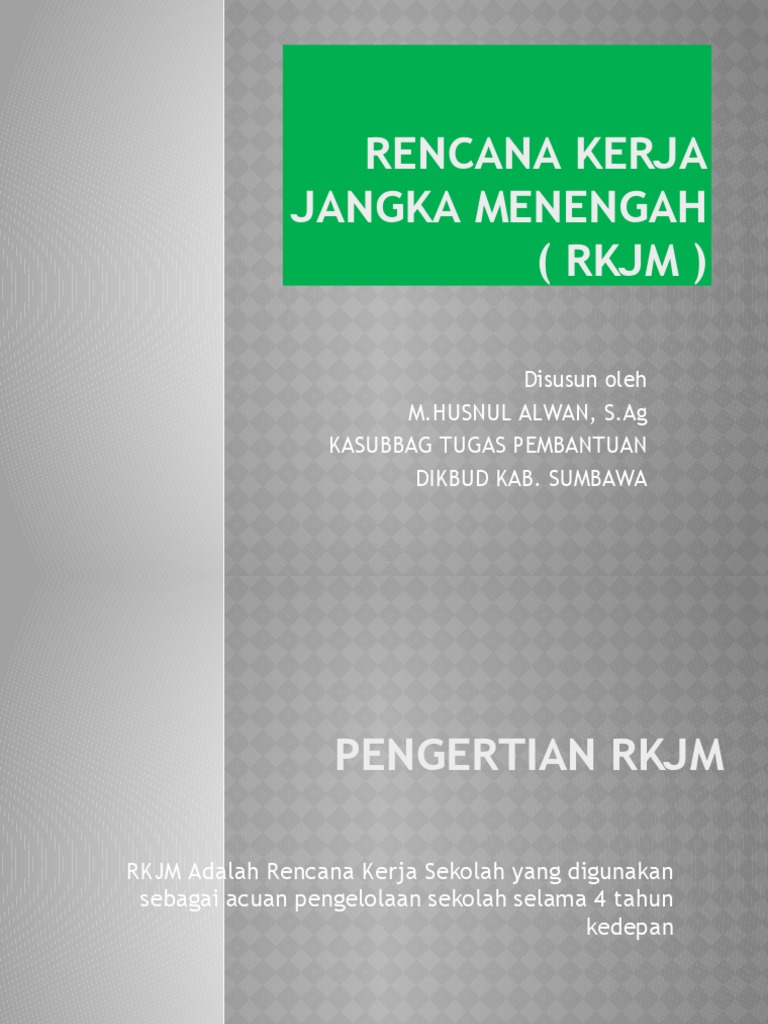 Materi RKJM Power Point | PDF