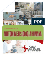 Apostila de Enfermagem - Apostila Anatomia e Fisiologia Humana