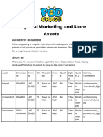 Required Marketing and Store Assets