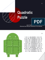 Quadratic Puzzle: Aaron Cusiano, Kinasih Ardya Vidhianti, Muhammad Isam Narayana, Muhammad Thoriq Gibraltar