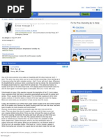 Download Errow mesage E 1 by rhemaksha SN52311012 doc pdf