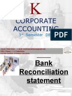 Corporate Accounting: 3 Semester DBA