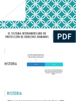 El Sistema Interamericano de Protección de Derechos Humanos. GVV