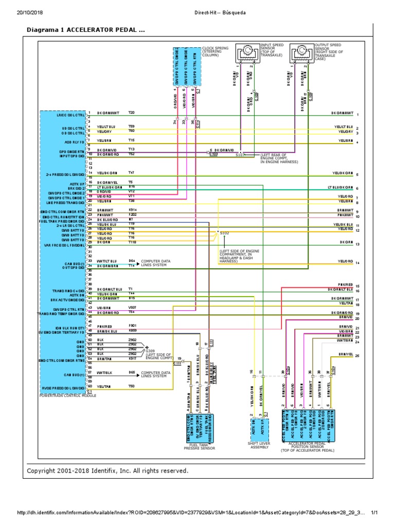 Diagrama 1 ACCELERATOR PEDAL .. | PDF | Transportation Engineering ...