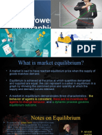 Powerpoint Infographics Sampler: Market Equilibrium