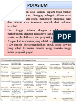 Potasium, Fosfor, Calsium