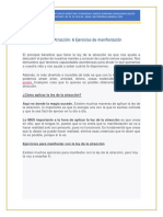 Clase 3 Ley de La Atracción 6 Ejercicios de Manifestación