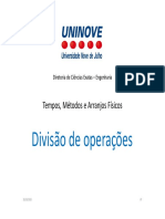 Aula 6 - Divisão de Operações