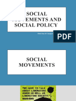 Social Movement and Social Policy