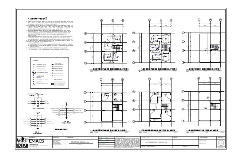 Electrical Wiring Installation Specifications for Concealed and Surface Conduit Runs with